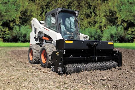 skid steer planters|Landscape Seeder .